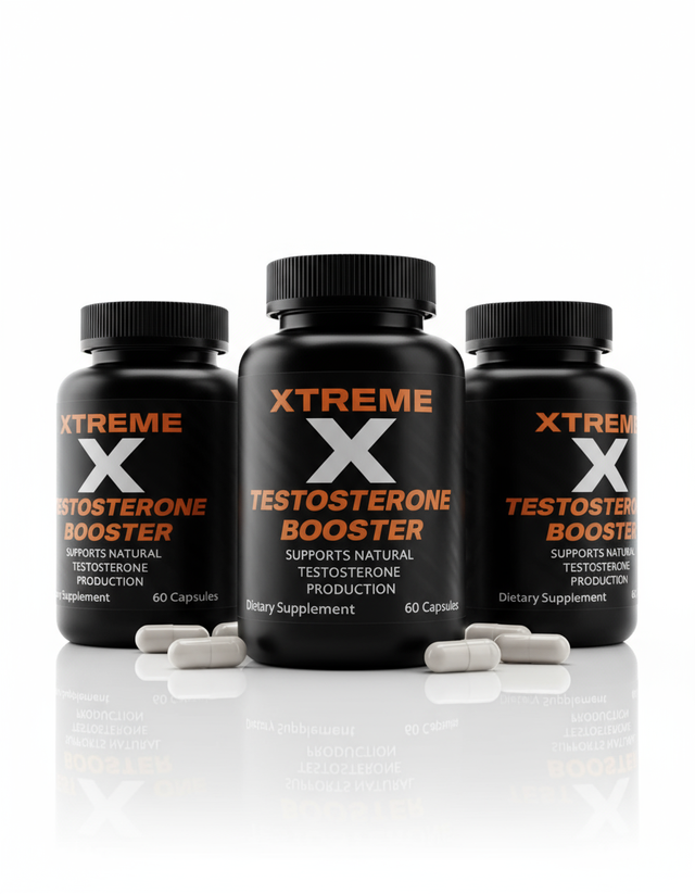 Xtreme Testosterone Booster - 3 Unidades